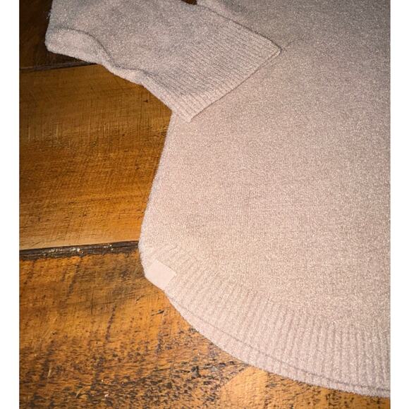 Barefoot Dreams CozyChic Ultra Lite Coastal Cowl Neck Tunic Sweater Womens Large - Picture 9 of 13